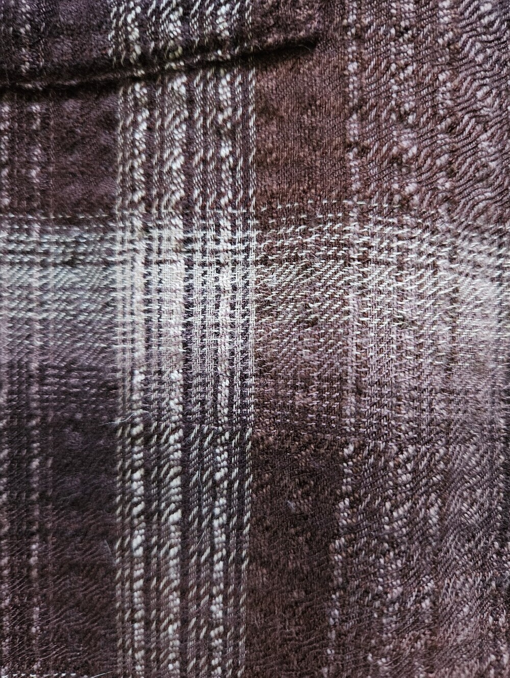 beachlunchlounge Elly Plaid Button Down Shirt XL Japanese Maple Viscose Cotton - Picture 14 of 14